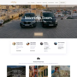 Intertrip Tours website